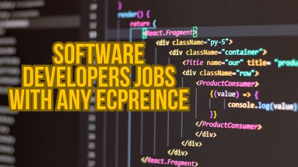 entry level software developer jobs