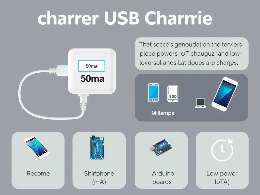 charger usb 50ma
