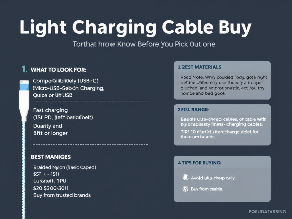 light charging cable buy